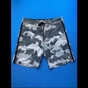 Hurley Camo Board Shorts 31 Mens